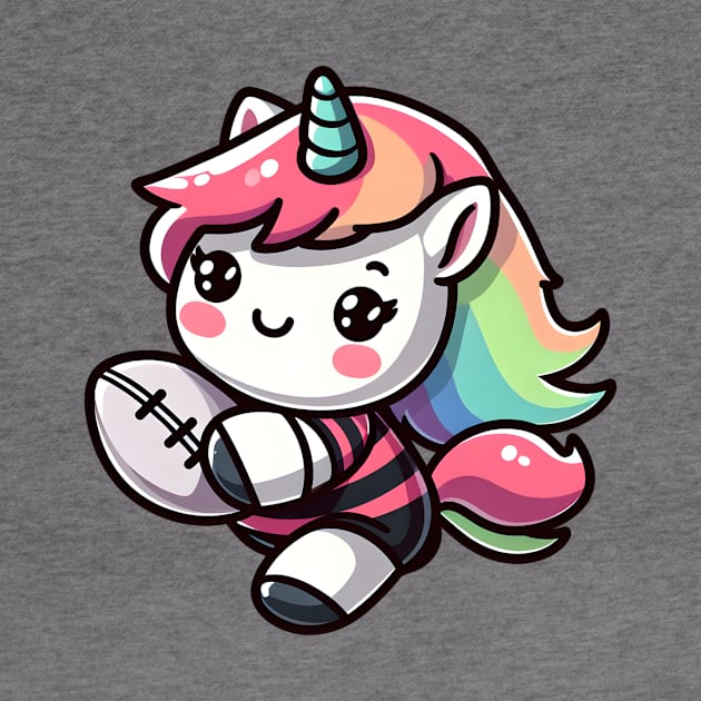 Rugby Unicorn Olympics 🏉🦄 - Tackle the Cuteness! by Pink & Pretty